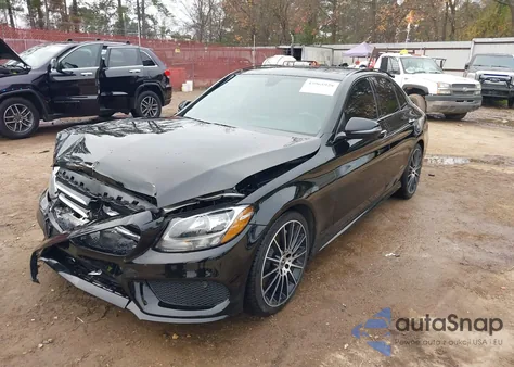 2018 Mercedes-Benz C 300 из США, поврежденный, VIN 55SWF4JB7JU276189